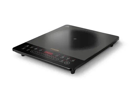 PHILIPS Индукционен котлон Series 5000 сензорен дисплей 8 предварителни настройки автоматично изключване и защита за деца
