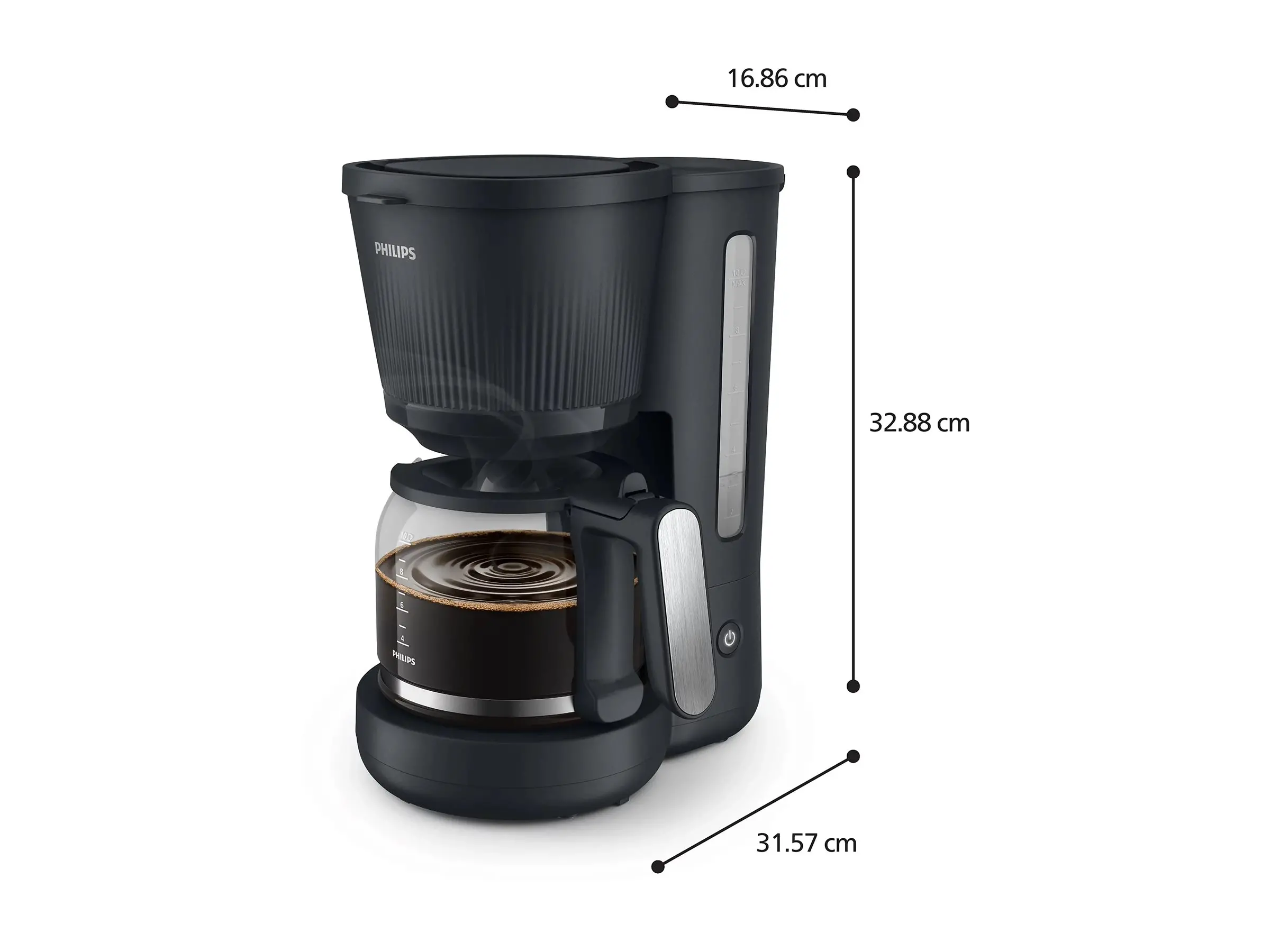PHILIPS кафемашина за филтърно кафе вместимост 1.25л с автоматично изключване - image 1