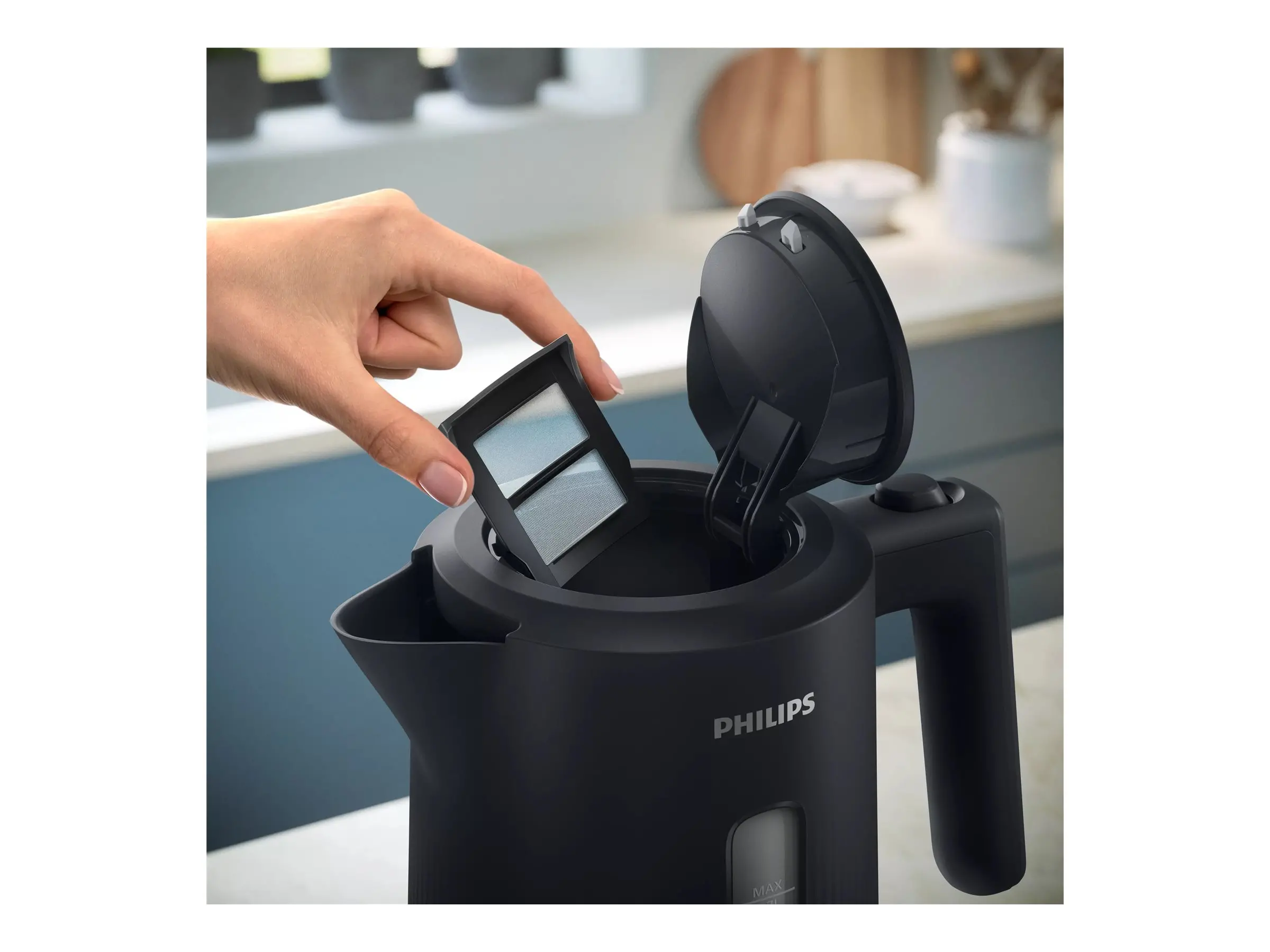 PHILIPS Електрическа кана Series 3000 HD9411/90 синя - image 3