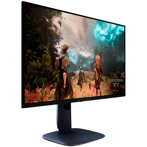 Dell Alienware 27 4K QD-OLED Gaming Monitor - AW2725Q 26.7" 4K UHD 3840x2160 240Hz, 99% DCI-P3 (CIE 1976), 166 PPI, 16:9, AR, 250cd/m2, 1000cd/m2, 1500000:1, 178/178, 0.03ms GTG, DP, HDMI, USB, USB-C, Height, Swivel, Tilt, Pivot - image 1