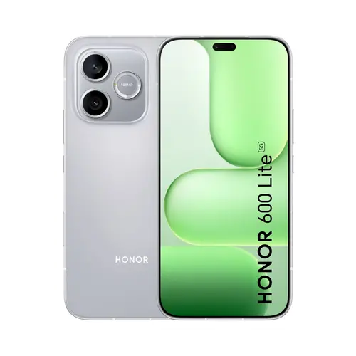 Мобилен телефон, Honor 600 Lite 8GB+256GB Velvet Grey,Luna-N31C, 6.6" 120Hz, AMOLED, 2412x1080, 5G, MediaTek Dimensity 7100-Elite (4x2.4 GHz & 4x2 GHz) , 8GB, 256GB, Camera 108+5MP/Front 16MP, 6520mAh, FPT, BT 6.0, USB Type-C 2.0, Android 16, MagicOS 10