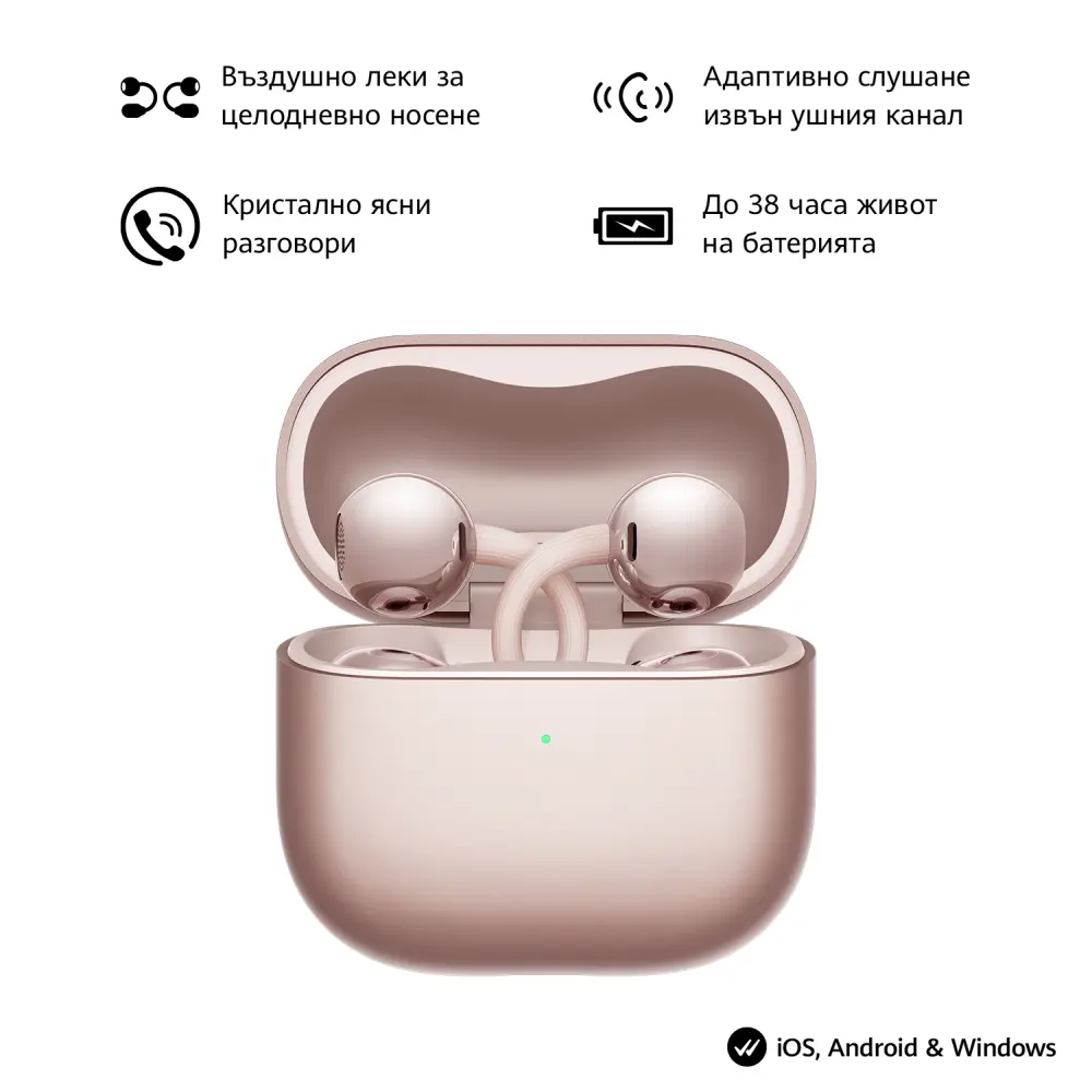 Слушалки, Huawei FreeClip 2 Robin-T11 Rose gold