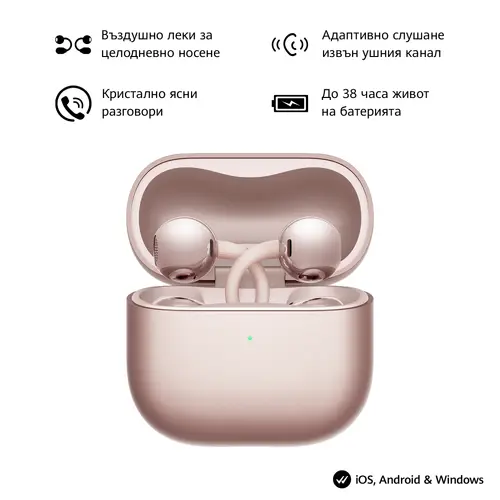 Слушалки, Huawei FreeClip 2 Robin-T10 Rose gold