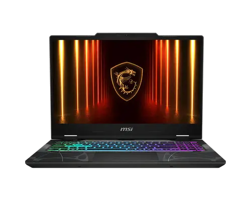 Лаптоп, MSI Cyborg 15 B13WFKG, i7-13620H (10C/16T, up to 4.90GHz, 24 MB), GeForce RTX 5060 8GB GDDR7 572 AI TOPS, 15.6" FHD (1920x1080), 144Hz, IPS-Level, 16GB DDR5 5200MHz, 512GB PCIe Gen4x4 SSD, WiFi 6E, BT 5.3, 4 Zone RGB Kbd, NO OS, 55.2Whr, 2.1kg