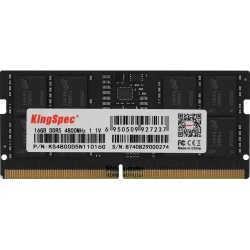 Памет, 16G DDR5 4800 KINGSPEC SODIMM
