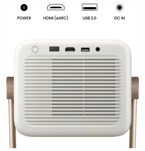 Мултимедиен проектор, Hisense projector M2SE-PRO Home Cinema,Ultra HD (3840x2160),HDMI 1x, 1300Lumens, 1000:1, 2 x10W,VidaaU7, 65"-200", White - image 3