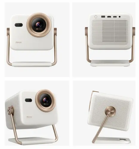 Мултимедиен проектор, Hisense projector M2SE-PRO Home Cinema,Ultra HD (3840x2160),HDMI 1x, 1300Lumens, 1000:1, 2 x10W,VidaaU7, 65"-200", White - image 4