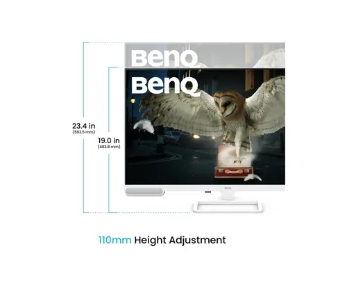 Монитор, BenQ EW3290U 32” 4K BenQ Home Entertainment Monitor, WORK &  ENTERTAINMENT DISPLAY EW3290U WHITE - image 8