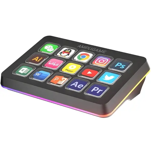 Контролер Fifine D6 Stream 15 Customized Keys and Software - image 2