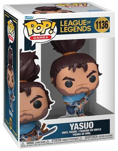 Фигурка Funko Pop! Games: League of Legends - Yasuo #1136 - image 1