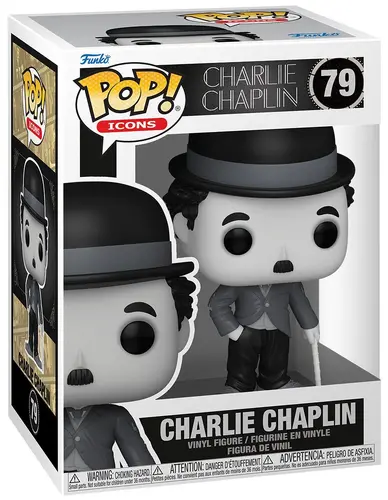 Figurină Funko Pop! Icons: Charlie Chaplin - Charlie Chaplin #79 - 2