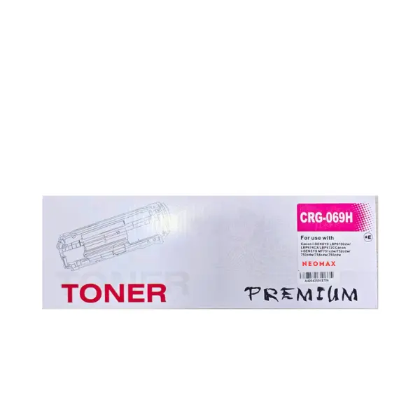 КАСЕТА ЗА CANON i-SENSYS LBP673 series/i-SENSYS MF752/MF754 Series - 5096C002AA - HIGH CAPACITY - Magenta - WITHOUT CHIP / БЕЗ ЧИП - CRG069HM (CRG-069HM) - PN CT-CRG069HM - NEOMAX