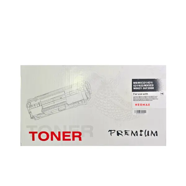 ΚΑΣΕΤΑ ΓΙΑ LEXMARK MS321/MS421/MS521/MS621/MS622/MX321/MX421/MX521/MX522/MX622 - Μαύρο - 56F2000 - /562/ - PN LT-MS/MX321/421 - NEOMAX