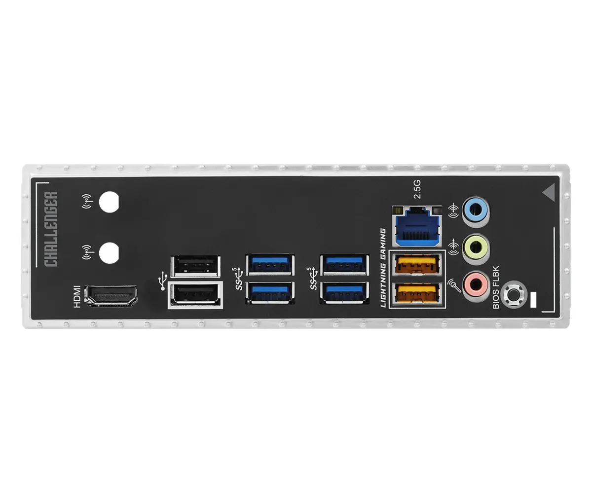 ASROCK MB B850M Challenger, AM5, 4x DDR5, 1x PCIe 5.0 x16, 1x PCIe 4.0x1, 1x PCIe 4.0x16, 1x Blazing M.2, 1x Hyper M.2, 4x SATA3, RAID 0, 1, 10, 7.1 CH HD Audio, 1x HDMI, 9x USB 3.2, 5x USB 2.0, 1x USB-C, 2.5G LAN, 1x HDMI, mATX - image 3
