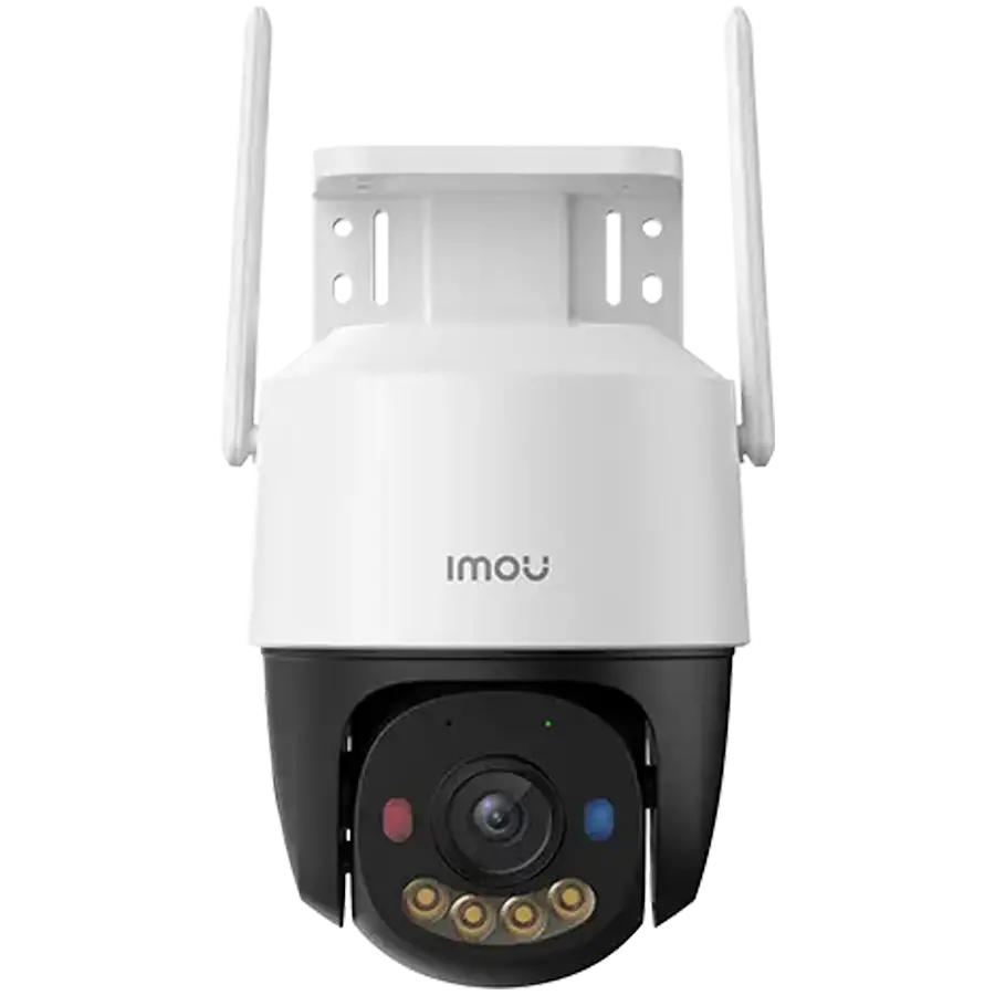 Imou Cruiser SC, full color night vision Wi-Fi IP camera 8MP, rotation 355 Pan & 0-90 Tilt, 1/2.7 CMOS, H.265, 20fps, 3.6mm Fixed lens, FOV 89H, IR up to 30m, micro SD up 512GB, 8x Digital Zoom, 1x RJ45, PoE, Mic&Speaker, 110dB Siren, Spotlight, IP67