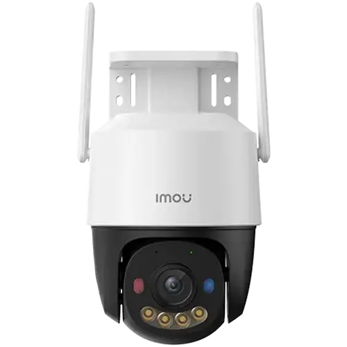 Imou Cruiser SC, full color night vision Wi-Fi IP camera 8MP, rotation 355 Pan & 0-90 Tilt, 1/2.7 CMOS, H.265, 20fps, 3.6mm Fixed lens, FOV 89H, IR up to 30m, micro SD up 512GB, 8x Digital Zoom, 1x RJ45, PoE, Mic&Speaker, 110dB Siren, Spotlight, IP67