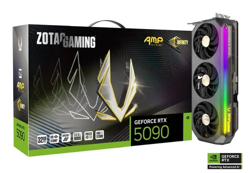 Видео карта ZOTAC GAMING RTX 5090 AMP Extreme INFINITY 32GB GDDR7 - image 6