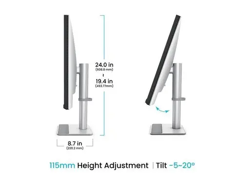 Монитор, BenQ MA320UP 32" 4K Glossy Monitor for MacBook Pro and MacBook Air 31.5W WORK & ENTERTAINMENT DISPLAY MA320UP SILVER-GREY - image 1