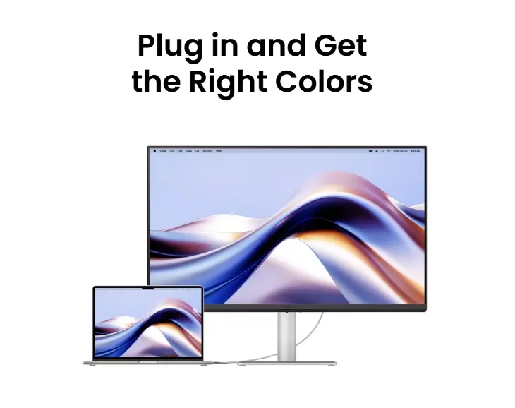 Монитор, BenQ MA320UP 32" 4K Glossy Monitor for MacBook Pro and MacBook Air 31.5W WORK & ENTERTAINMENT DISPLAY MA320UP SILVER-GREY - image 6