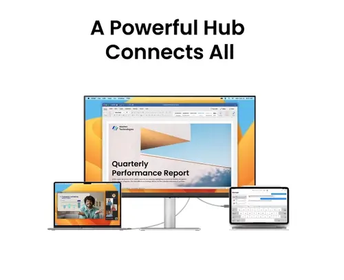 Монитор, BenQ MA320UP 32" 4K Glossy Monitor for MacBook Pro and MacBook Air 31.5W WORK & ENTERTAINMENT DISPLAY MA320UP SILVER-GREY - image 7