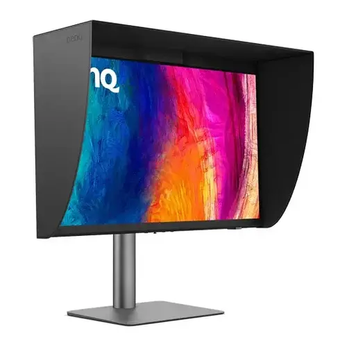 Οθόνη BenQ PD2770U, επαγγελματική 27" IPS, 4K, 3840x2160, 100% Rec.709, 99% Adobe RGB, 99% P3, USB hub, ρυθμιζόμενη βάση, pivot - 2