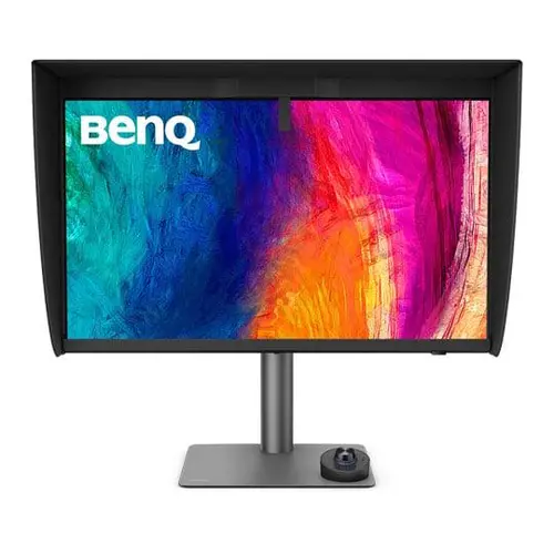 Οθόνη BenQ PD2770U, επαγγελματική 27" IPS, 4K, 3840x2160, 100% Rec.709, 99% Adobe RGB, 99% P3, USB hub, ρυθμιζόμενη βάση, pivot - 1