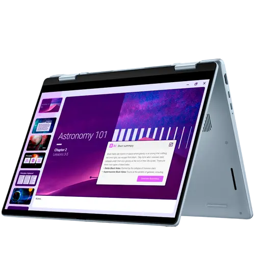 Dell 14 Plus 2-in-1 (DB04250), Intel Core Ultra 7 256V(8C, 8T, 12MB, up to 4.8GHz), 14.0" 2K(1920x1200) Touch WVA, 16GB LPDDR5x, 1TB M.2 SSD, Arc Graphics, WiFi+BT, Cam+Mic, EN Backlit KBD, FPR, Win11Pro, 3Y Led Carry - image 3