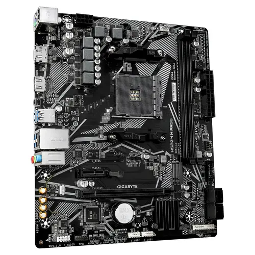 Дънна платка GIGABYTE A520M H ARGB, Socket AM4 - image 1