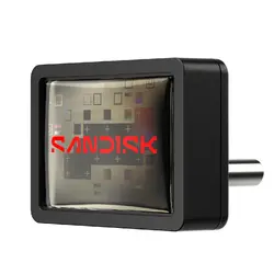 SanDisk Extreme Fit USB-C Flash Drive USB 128GB Flashdrives 400MB/s(R) Black