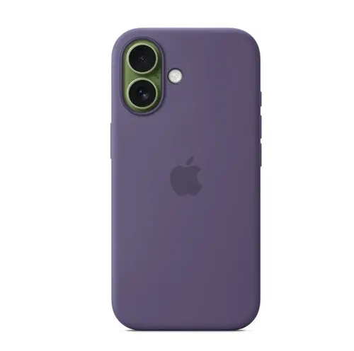 Калъф, Apple iPhone 17 Silicone Case with MagSafe - Purple Fog - image 1