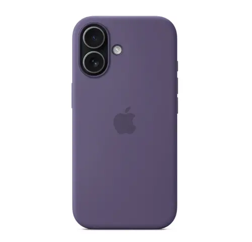 Калъф, Apple iPhone 17 Silicone Case with MagSafe - Purple Fog - image 4