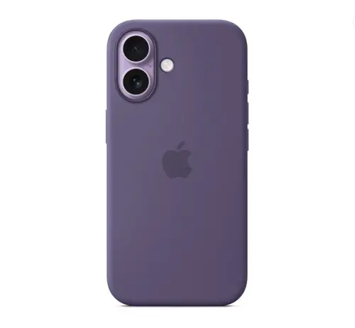 Калъф, Apple iPhone 17 Silicone Case with MagSafe - Purple Fog
