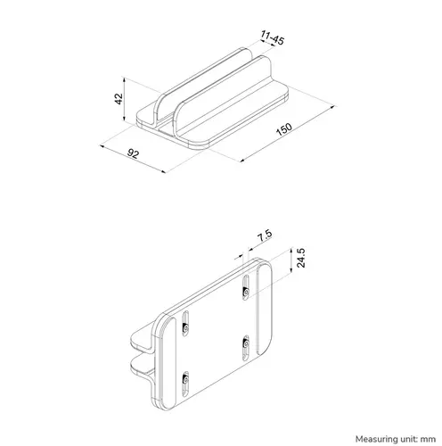 Βάση, Neomounts βάση για laptop 11-17" - καθολική - 8