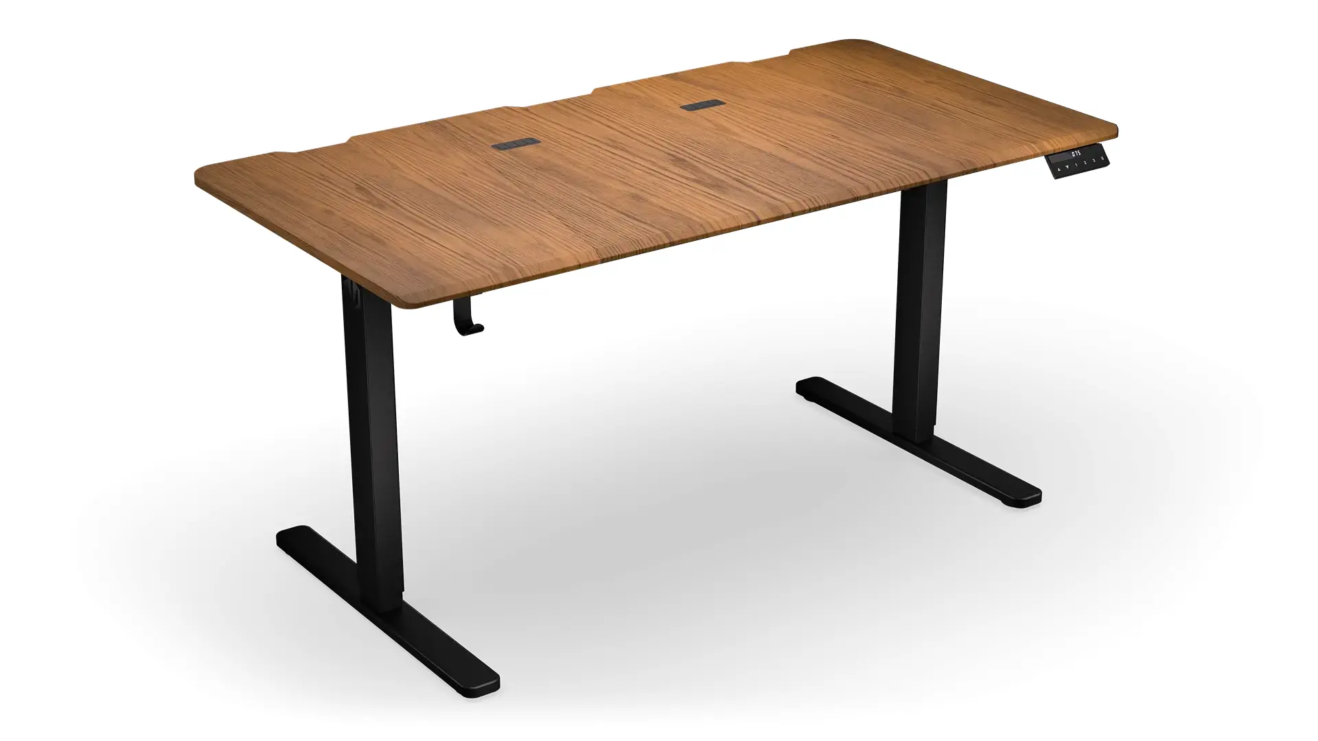 Геймърско бюро ENDORFY Atlas L Electric - Dark Wood - image 1