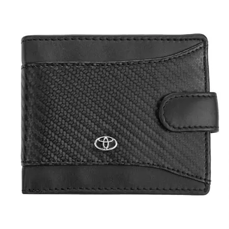 Мъжки комплект химикалка и портфейл Auto Set с логото на Toyota - image 2
