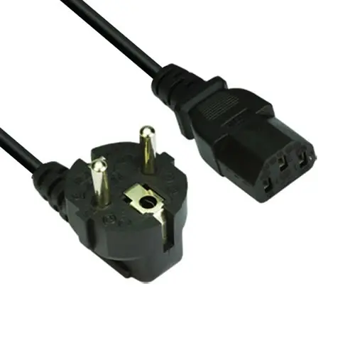 Makki Захранващ кабел Power Cord Computer schuko 220V - MAKKI-CE021-1.8m-1.0mm