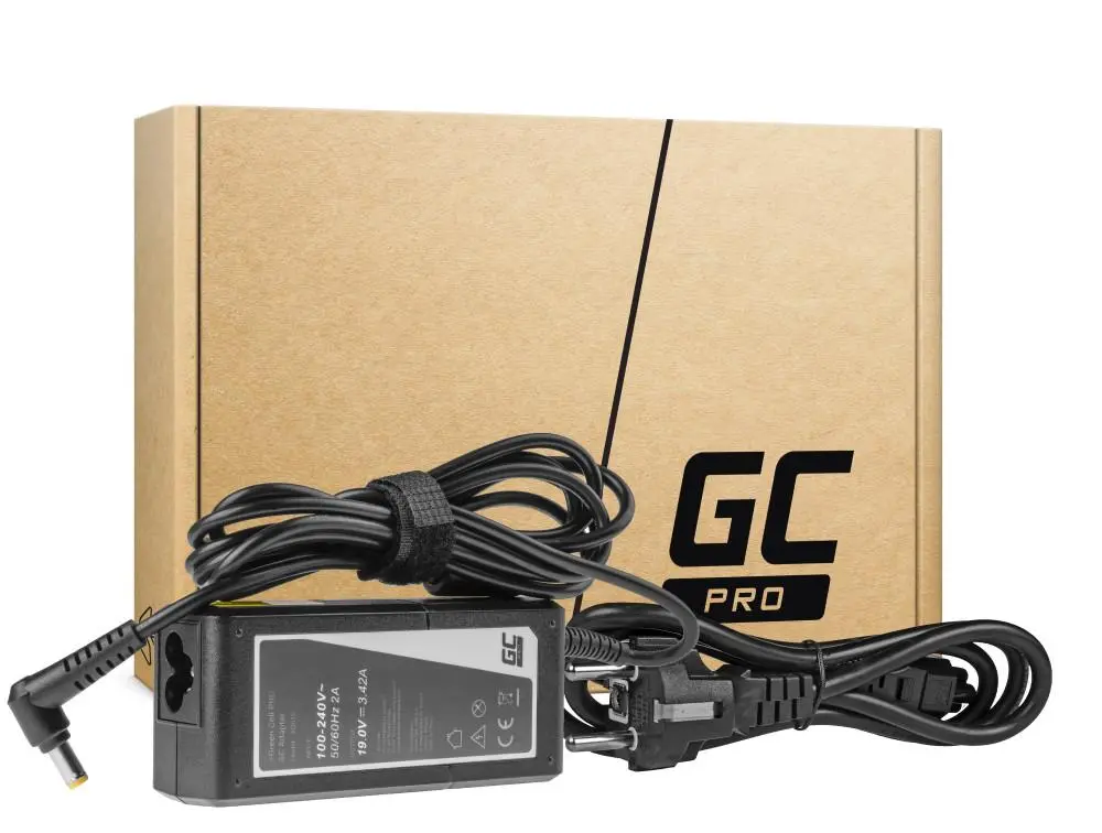 Alimentator laptop GREEN CELL, PRO Încărcător / AC Adapter 19V 3.42A 65W pentru Acer Aspire 5741G 5742 5742G E1-521 E1-531 E1-531G E1-570 E1-571