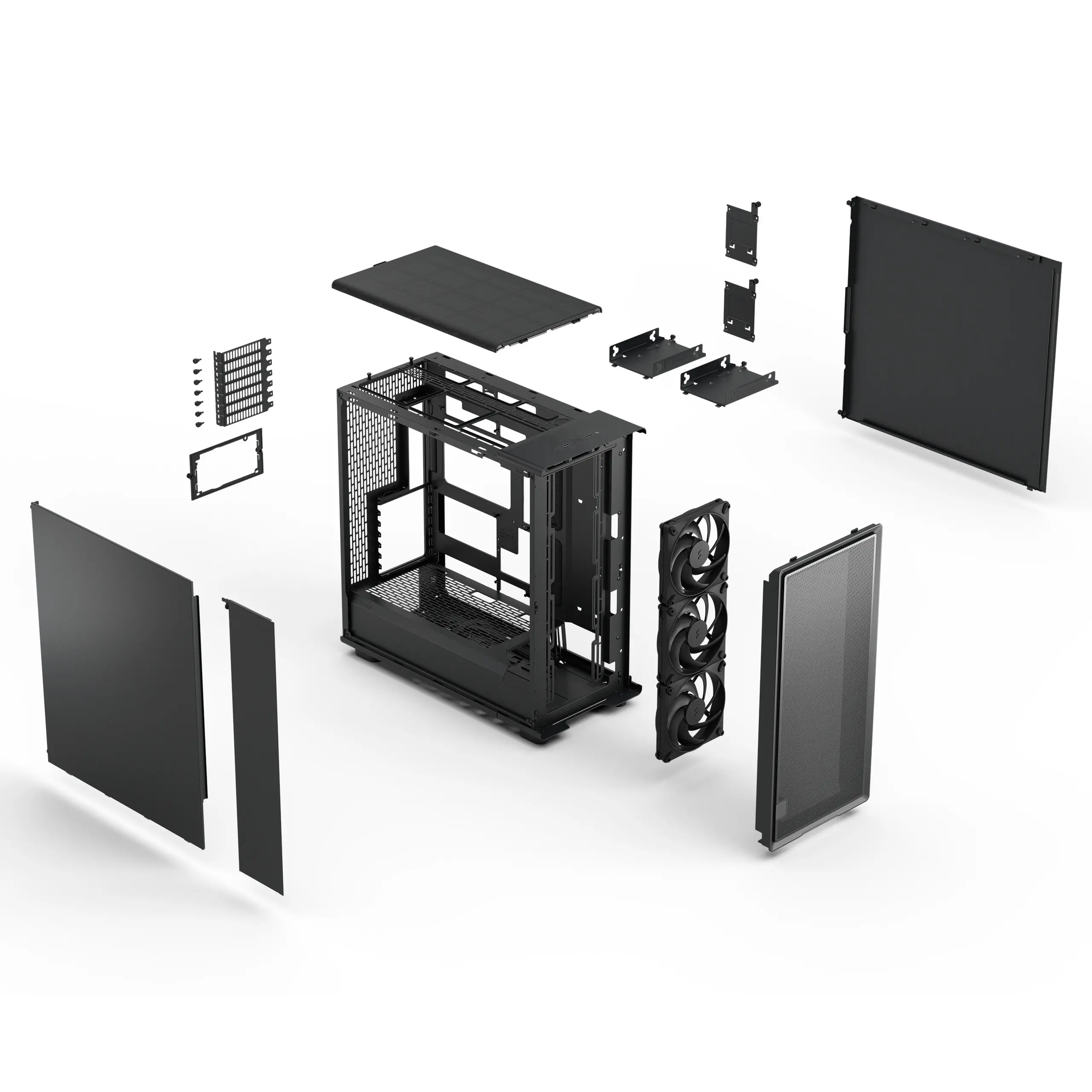 Кутия за компютър, FRACTAL DESIGN FD EPOCH XL BLACK SOLID - image 9