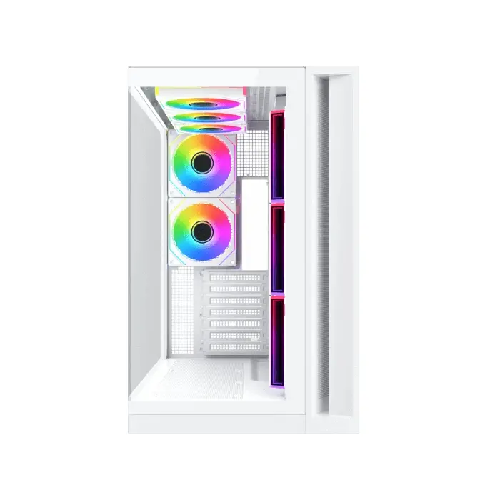 Xigmatek кутия Case ATX - Aqua 7 Arctic - 8 ARGB Fans, USB-C - image 2