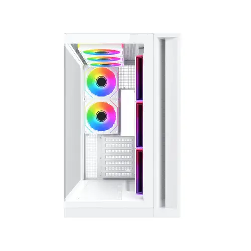 Xigmatek кутия Case ATX - Aqua 7 Arctic - 8 ARGB Fans, USB-C - image 2