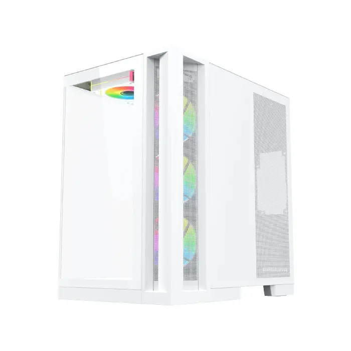 Xigmatek кутия Case ATX - Aqua 7 Arctic - 8 ARGB Fans, USB-C - image 3