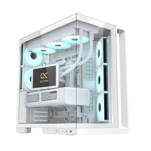 Xigmatek кутия Case ATX - Aqua 7 Arctic - 8 ARGB Fans, USB-C - image 5