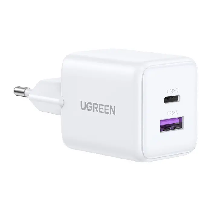 ЗАРЯДНО УСТРОЙСТВО X516 220V 1xUSB-C 1xUSB A 30W mini UGREEN - БЯЛО - image 4
