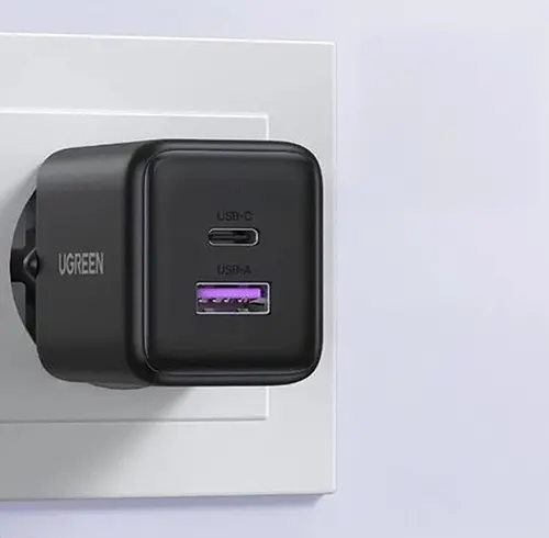 ЗАРЯДНО УСТРОЙСТВО X516  220V 1xUSB-C 1xUSB A 30W mini UGREEN - ЧЕРЕН - image 2