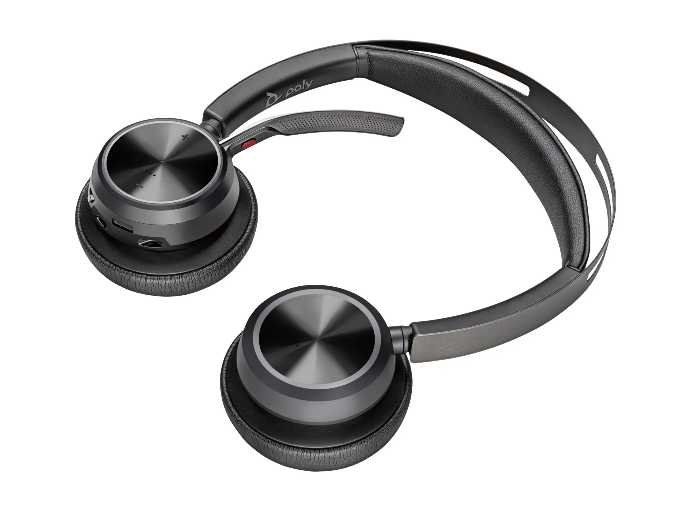 HP Poly Voyager Focus 2 USB-C BT Headset +USB-C/A Adapter +Charging Stand - image 1