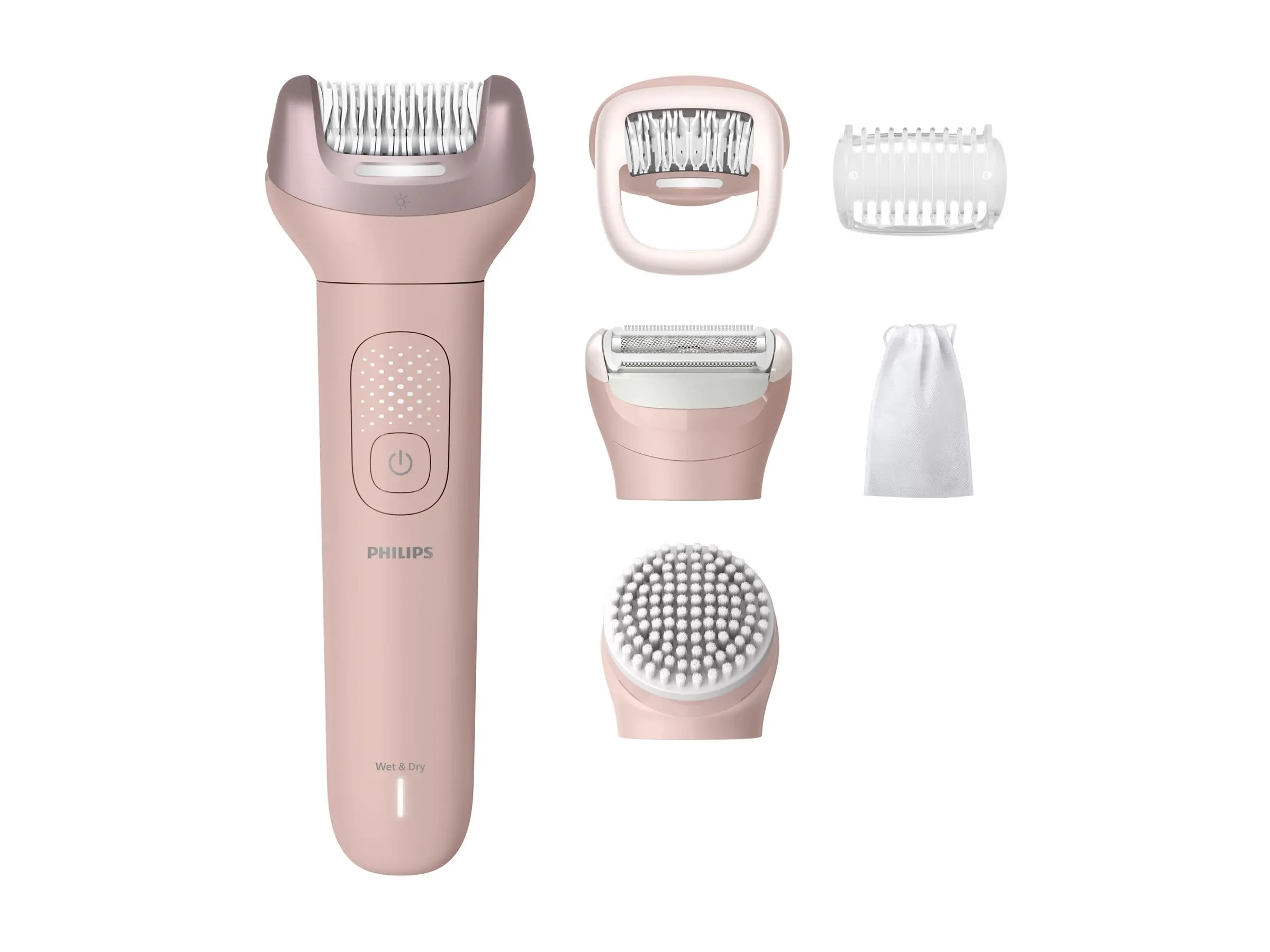 PHILIPS Епилатор Series 9000 за употреба на сухо и мокро 2 настройки за скорост до 60 мин безжична работа 6 приставки - image 1
