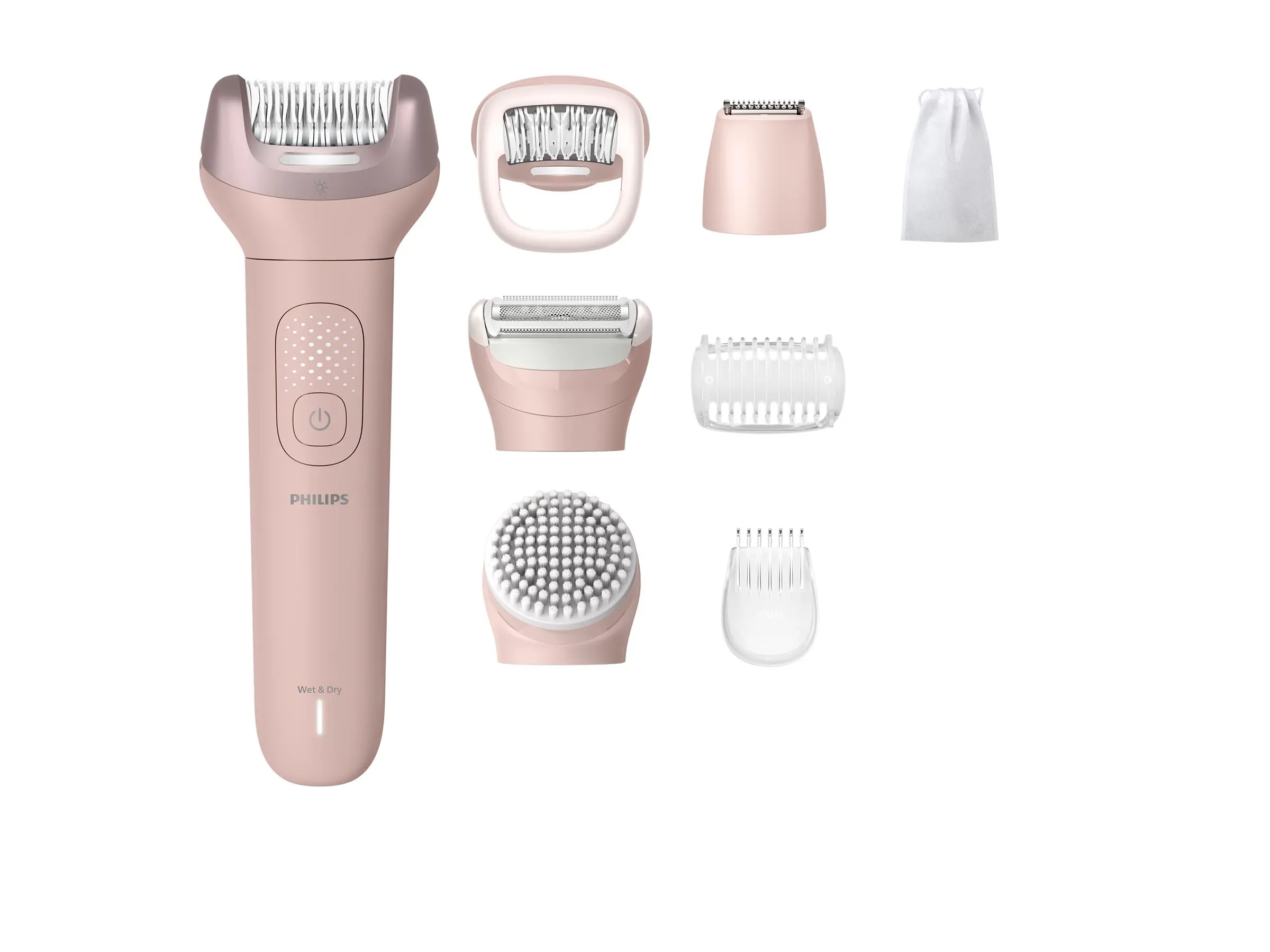 PHILIPS Епилатор Series 9000 за употреба на сухо и мокро 2 настройки за скорост до 60 мин безжична работа 8 приставки - image 1
