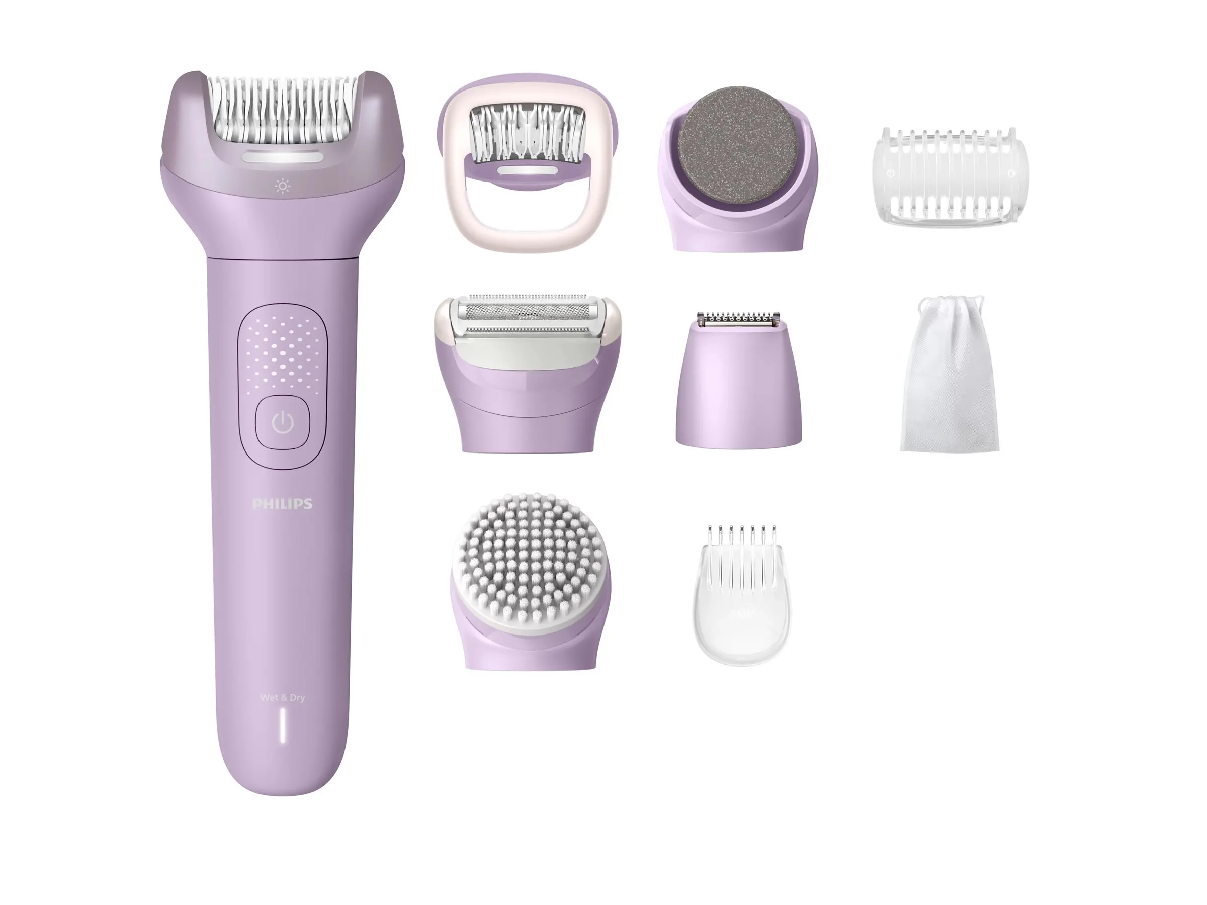 PHILIPS Епилатор Series 9000 за употреба на сухо и мокро 2 настройки за скорост до 60 мин безжична работа 9 приставки - image 1