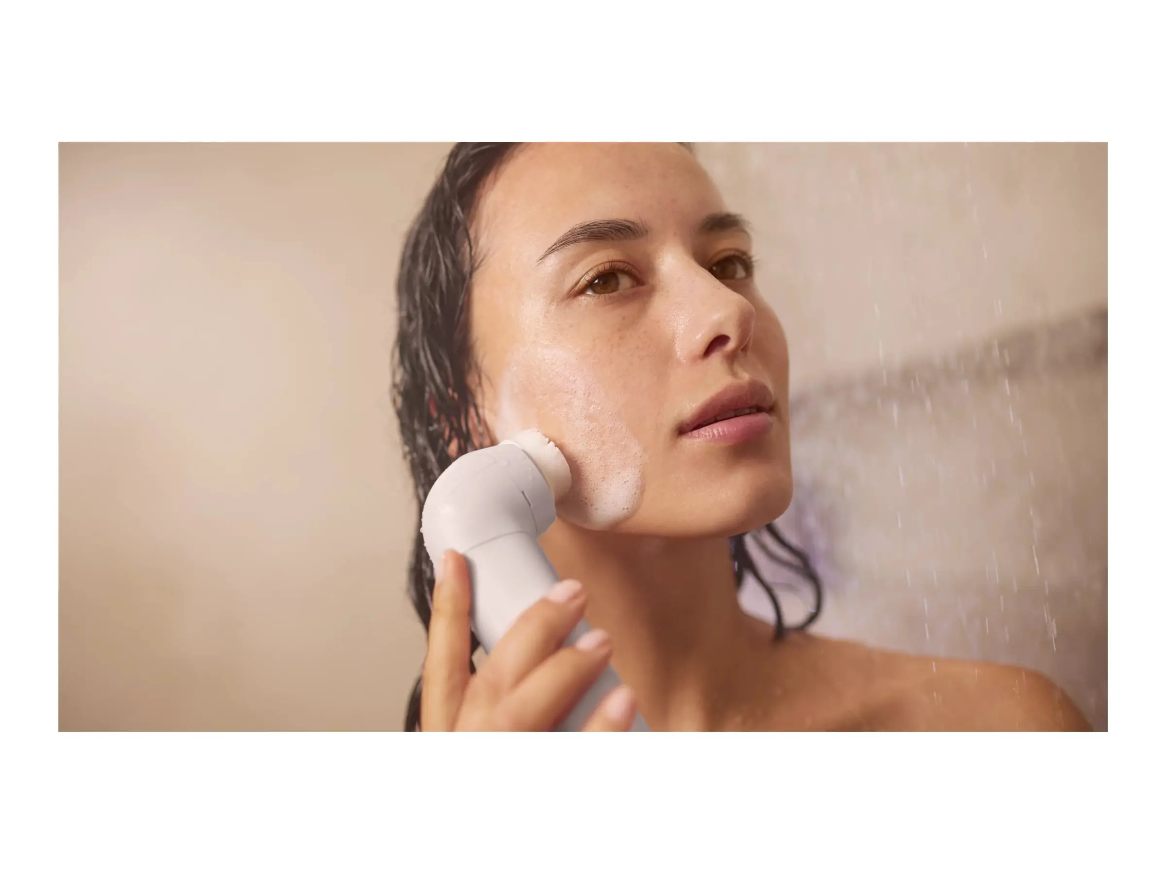 PHILIPS Beauty Set SkinLed технология за грижа за кожата бръснеща глава ексфорираща и почистваша четка пила за крака калъф - image 4