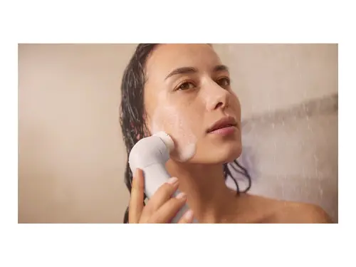 PHILIPS Beauty Set SkinLed технология за грижа за кожата бръснеща глава ексфорираща и почистваша четка пила за крака калъф - image 4